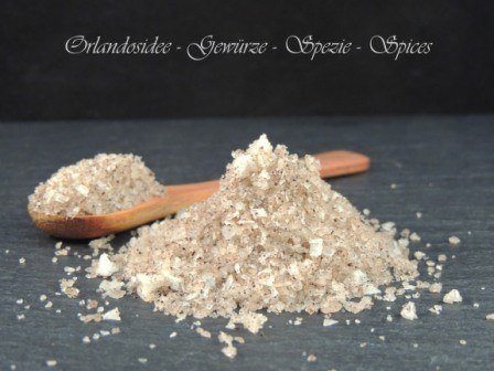 Salt Flowers with Vanilla