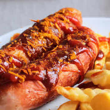 Currywurst Gewürz mit Röstzwiebel Crunch