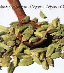Cardamome, capsules 