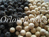 Black and White Pepper